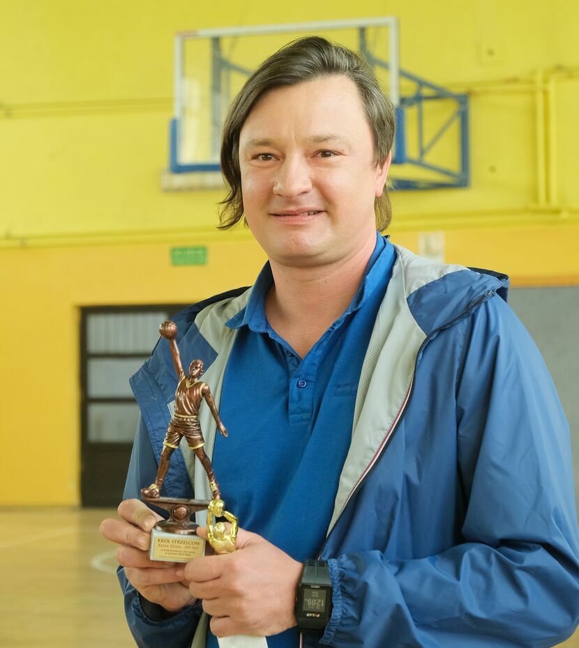 Rafał Duda to jeden z najlepszych zawodników w rozgrywkach Pod koszami Dziennika Wschodniego im. Andrzeja Wawrzyckiego