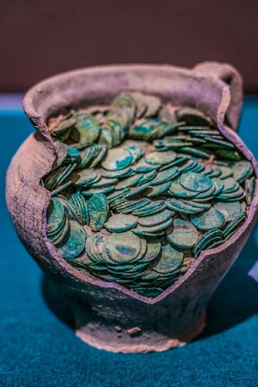 Dzban z monetami trafił do Muzeum Południowego Podlasia