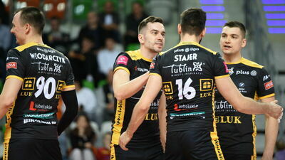 Siatkarze LUK Lublin na pewno nie zagrają w play-off, ale mogą poprawić wyczyn z poprzedniego sezonu

