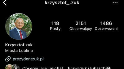 Ktoś podszywa się pod prezydenta Lublina. Może chodzić o wyłudzenie pieniędzy