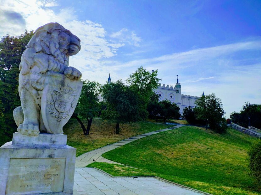 Pomnik lwa w Lublinie