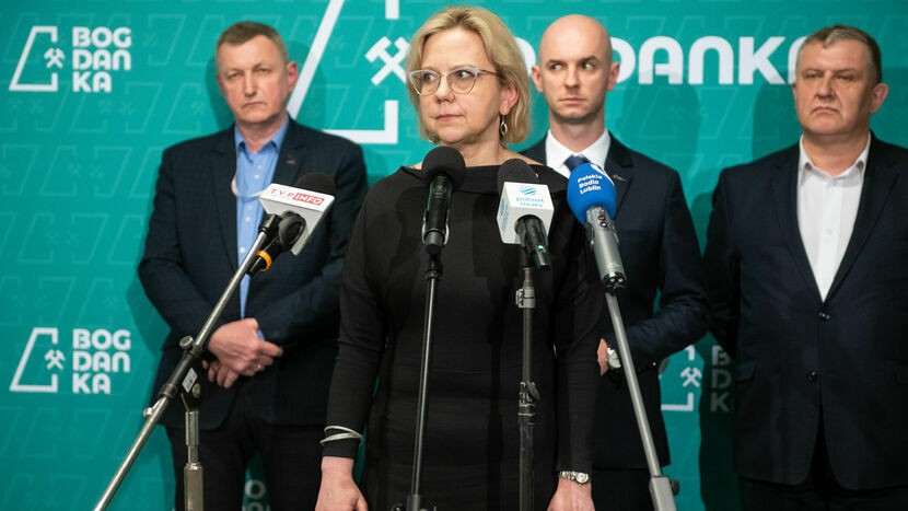 Minister Anna Moskwa w LW Bogdanka