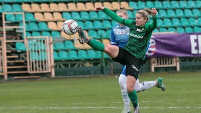Klaudia Fabova zdobyła w niedzielę dwie bramki
