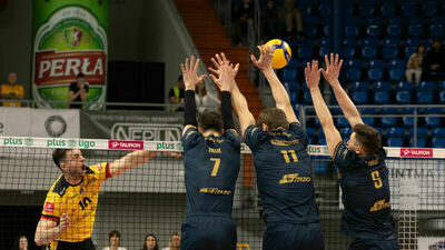 Nie było niespodzianki w meczu w hali Globus: LUK Lublin przegrał z Projektem Warszawa 1:3