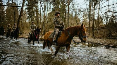 The Royal Lancers, czyli jednostka angielskich kawalerzystów stacjonując w Polsce w ramach sił NATO, ćwiczyła wspólnie z pododdziałem konny 2 Lubelskiej Brygady OT. Trening pokazał, że konie są nie zastąpione w terenie na który nie wjedzie żaden pojazd.