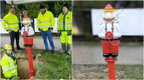 W Chełmie pojawił się uśmiechnięty klaun. Z „Pawełka” popłynie woda