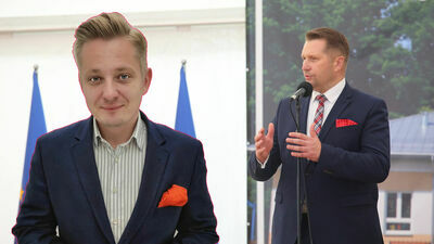 Jakub Stefaniak i Przemysław Czarnek