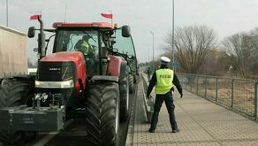 Rolnicy protestowali m.in. w Piaskach 