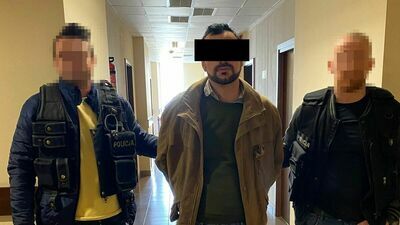 Zatrzymany mężczyzna