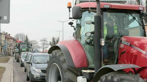 Niedawny protest w Piaskach