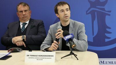 Prof. Wojciech Załuska i dr Tomasz Korzeniowski