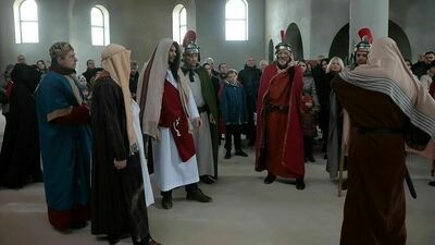 Świdnik. Przejmująca inscenizacja na Wielki Piątek