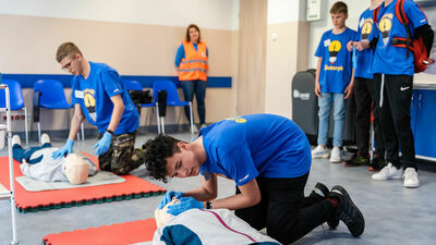 Zamość. Elektryk ratuje najlepiej. Wygrali zawody pierwszej pomocy