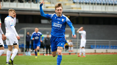 Wisła Grupa Azoty Puławy – Olimpia Elbląg 1:0. Prezent od byłego bramkarza