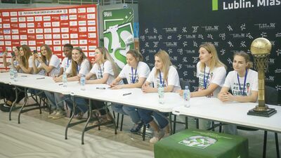 Natasha, Katarina, Anna i reszta zawodniczek z AZS UMCS z historycznym sukcesem na koncie
