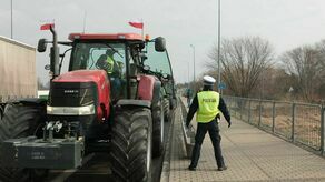 Rolnicy protestują już od dłuższego czasu. Na zdjęciu niedawna blokada w Piaskach
