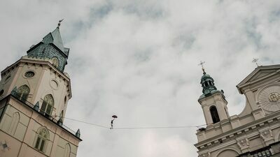 Jedno z ujęć kręcony w Lublinie 