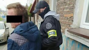 Zatrzymany przez policję mężczyzna