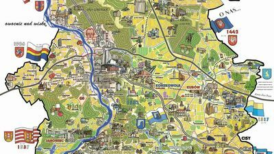 Mapa powiatu puławskiego