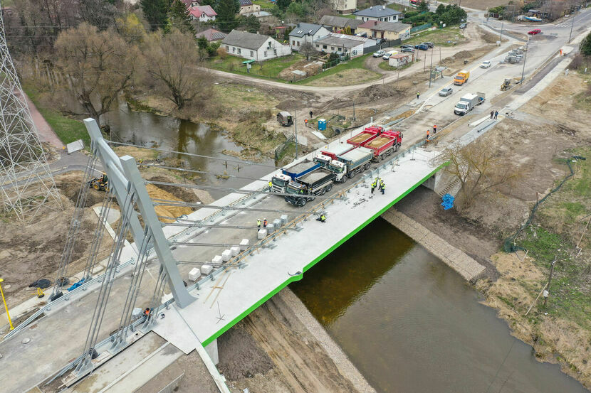 Nowy most nad Bystrzycą