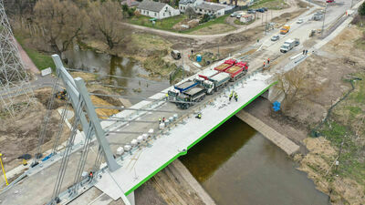 Nowy most nad Bystrzycą