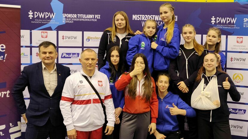Zawodniczki Cementu-Gryfa Chełm wywalczyły w Chęcinach dwa medale mistrzostw Polski