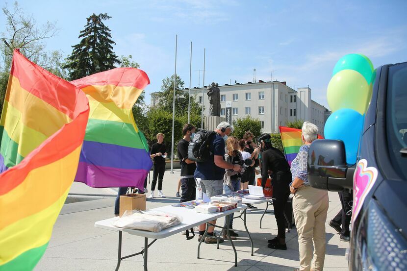 Rok 2020. Pikink LGBT w Świdniku