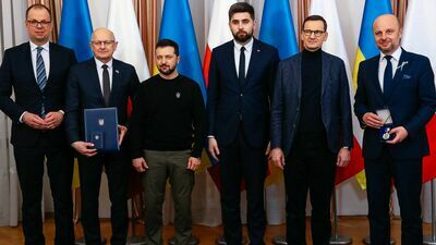 Lublin i Chełm otrzymały tytuł Miast Ratowników od Wołodymira Zełenskiego