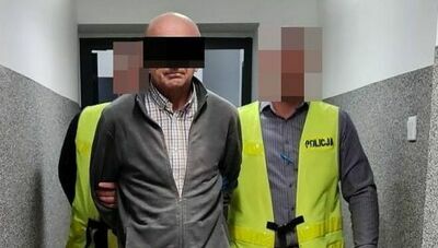 Zatrzymany mężczyzna