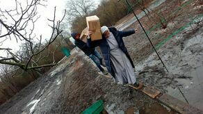 Kobiety, dzieci i ruskie rakiety C300. "Pomagać będziemy dopóki pomoc będzie docierać"