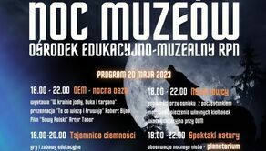 Noc Muzeów w lesie. RPN zaprasza