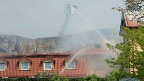 Strażacy walczyli z pożarem blisko pięć godzin