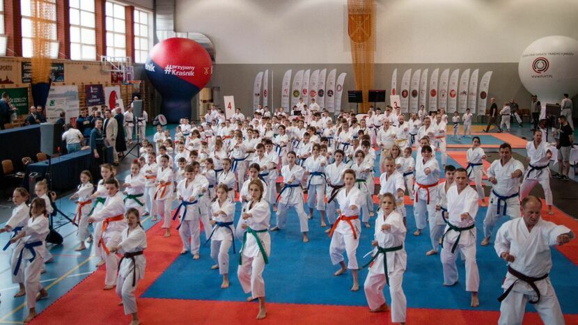 Pół tysiąca karateków wystąpiło w imprezie zorganizowanej w Kraśniku