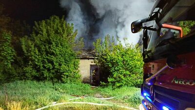 Pożar pustostanu. Jest ofiara śmiertelna