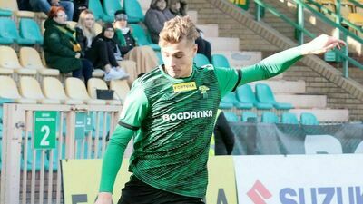 Karol Podliński zdobył bramkę w Głogowie