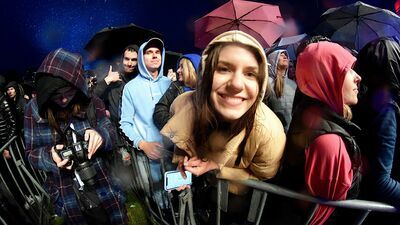 Nawet w deszczu studenci bawią się na Juwenaliach