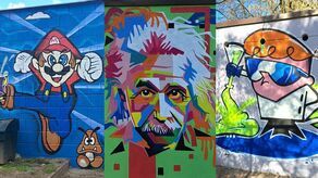 Artyści w formie. Albert, Mario i Dexter trafili na murale