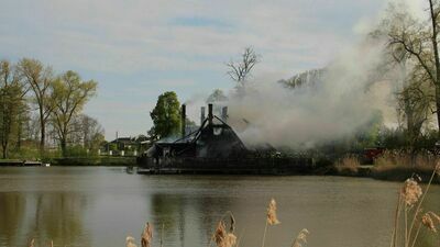 Pożar w Droblinie. Straty oszacowano na milion złotych