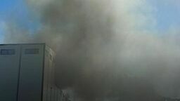 Pożar fabryki w powiecie puławskim. Wideo