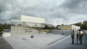 W koncepcji biura Rysy Architekci Rafał Sieraczyński założono filharmonię jako obiekt o powierzchni użytkowej przekraczającej ponad 8,5 tys. m. kw, wewnątrz którego przewidziano dwie sale koncertowe