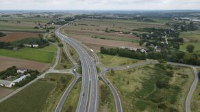 Węzeł Piaski Wschód w ciągu dróg S12/S17