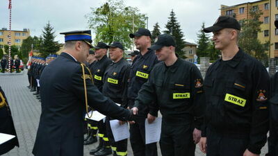 Strażackie święto w Zamościu. Pełna lista wyróżnionych i awansowanych (zdjęcia)