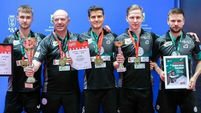 Nasi studenci w tenisa stołowego grać potrafią. Złoto AMP dla Akademii Zamojskiej! 