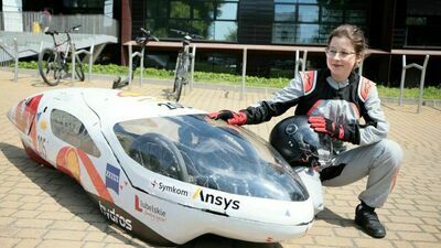 Rekord pojazdu skonstruowanego przez studentów Politechniki Lubelskiej 