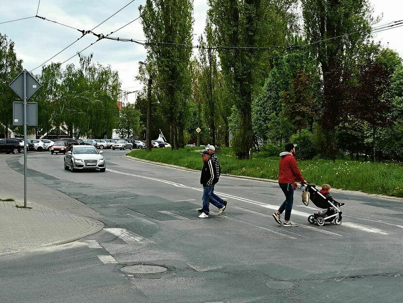 Zmiany czekają m.in. przejście dla pieszych przy skrzyżowaniu ulic Zana i Krasińskiego.