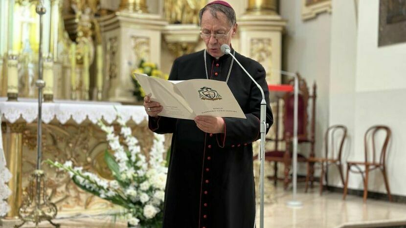 Biskup Marian Rojek, ordynariusz diecezji zamojsko-lubaczowskiej