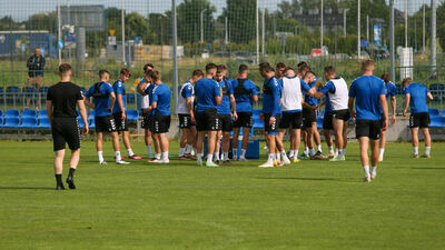 Piłkarze Motoru Lublin po pierwszym treningu. To już koniec transferów? (Zdjęcia)
