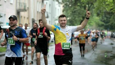 Chęć na Pięć. Deszcz nie zniechęcił biegaczy