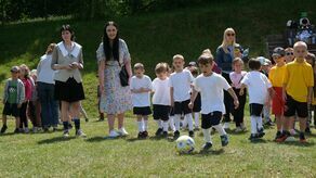 Sportowy festyn na Kalinowszczyźnie. Radości przedszkolaków nie było końca