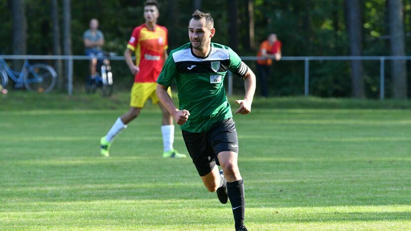 Tomasz Blicharz zdobył trzy gole w meczu przeciwko Omedze Stary Zamość
